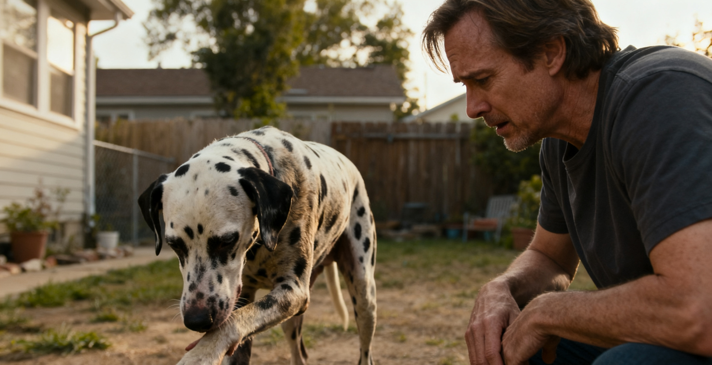 When Your Dog’s Tummy Tells a Story: Luca the Dalmatian