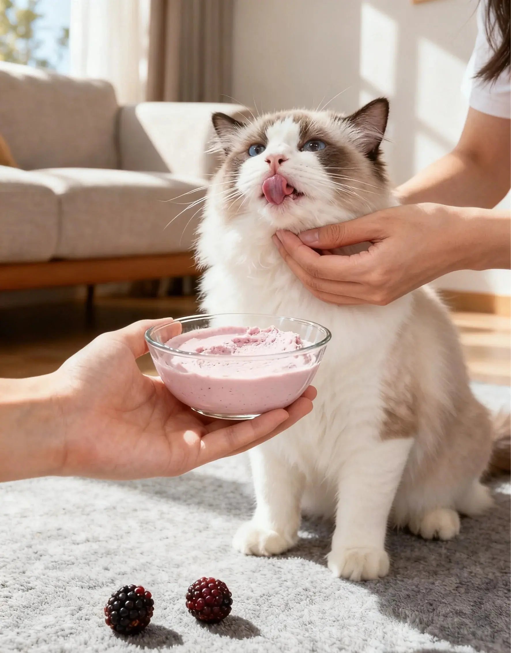 Pawbio-AÇAÍ-PET-MOUSSE-Turning-Feeding-into-a-Daily-Enrichment-Ritual Pawbio｜Nutritional supplement kit for your furry friends