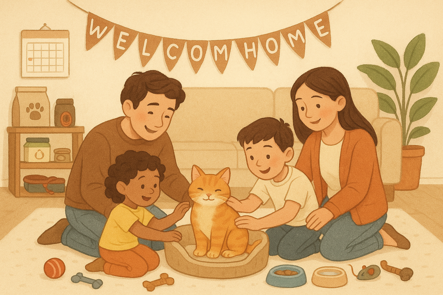 New Rescue Pup or Kitten? Help Them Feel at Home from Day One