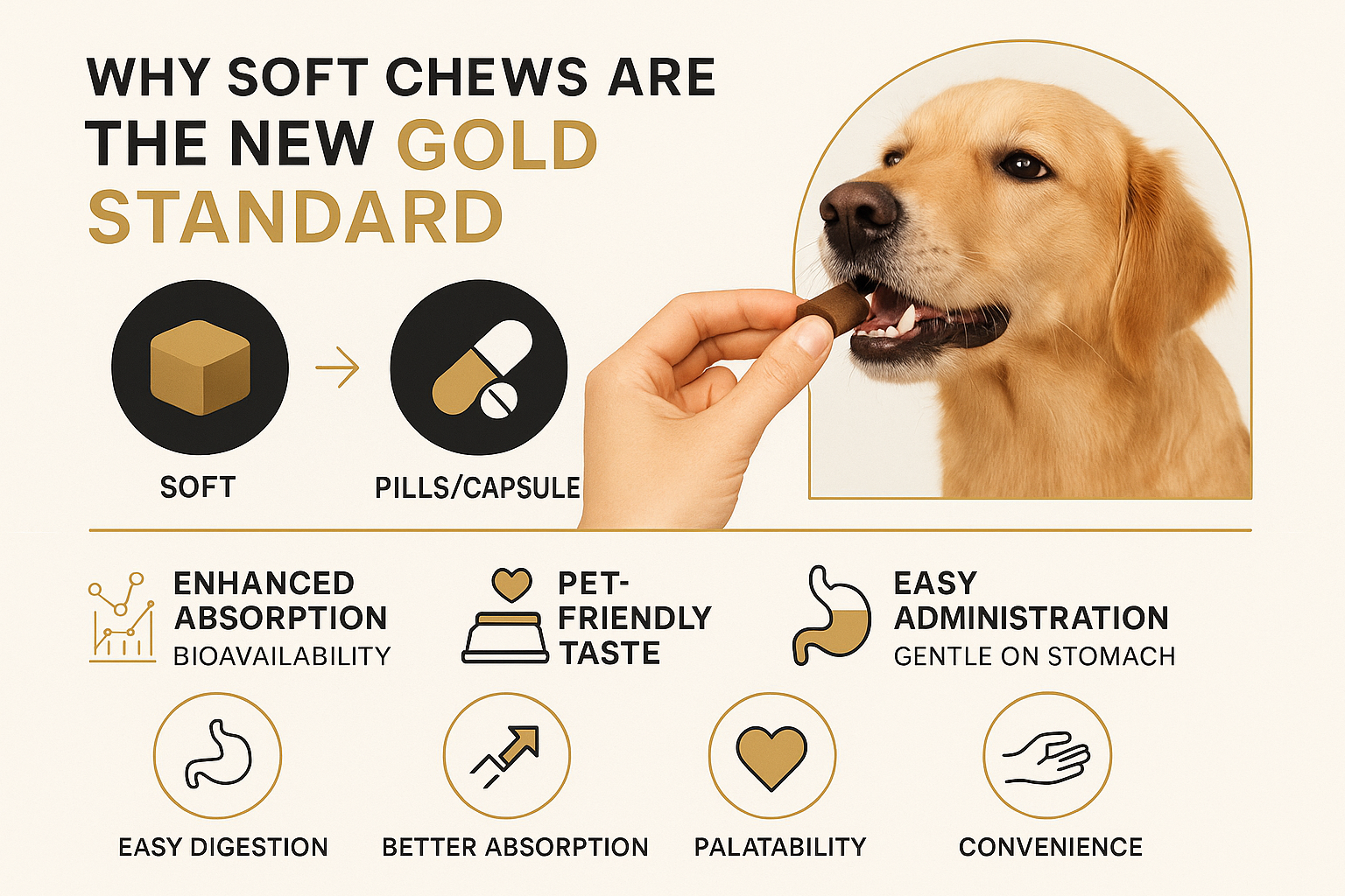 The Rise of Soft-Chew Pet Supplements: A Healthier, Happier Future for Pets