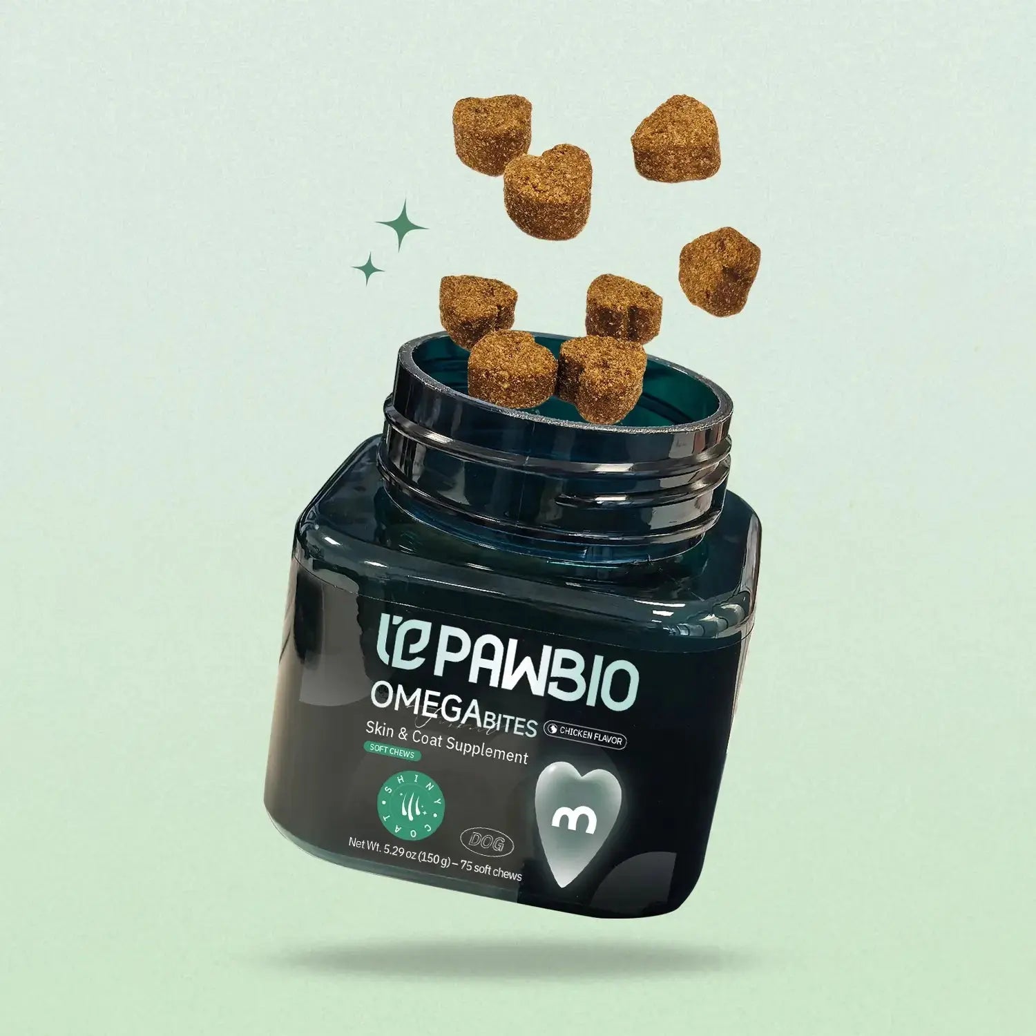 Fish Oil Chews for Dogs Pawbio｜Nutritional supplement kit for your furry friends