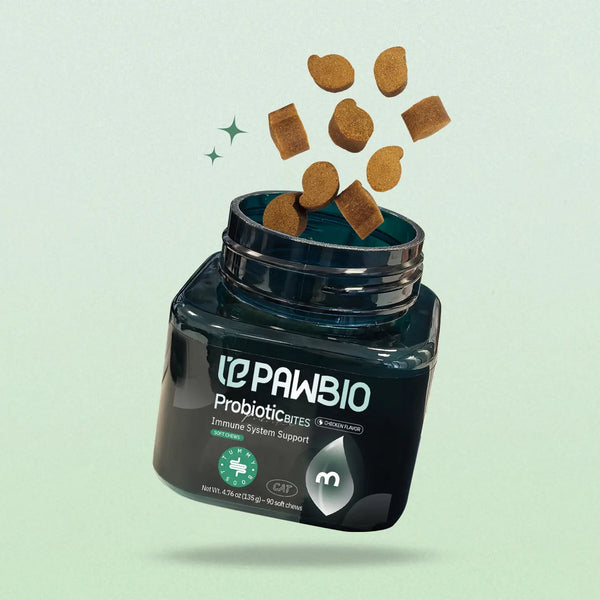 PAWBIO Premium Daily Wellness Chews for Cats & Dogs | Targeted Health Support (Digestion, Skin & Coat, Joint, Heart)