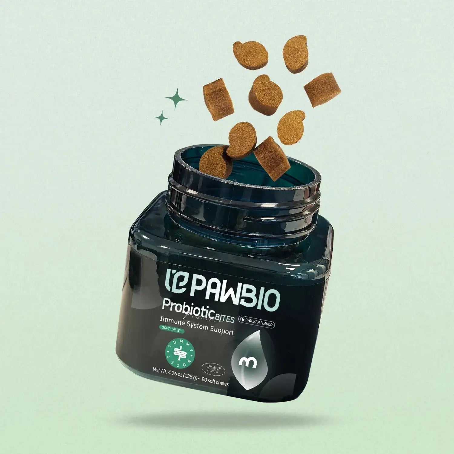 Digestion Support Chews for Cats Pawbio｜Nutritional supplement kit for your furry friends