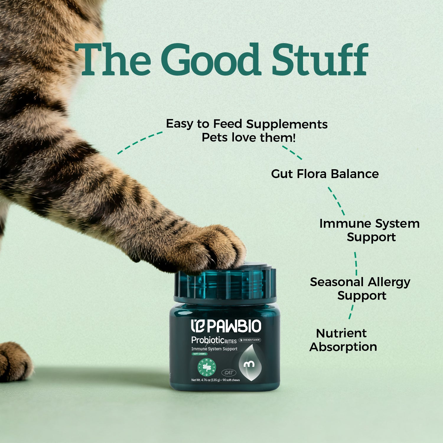 Cat's Probiotic Bites