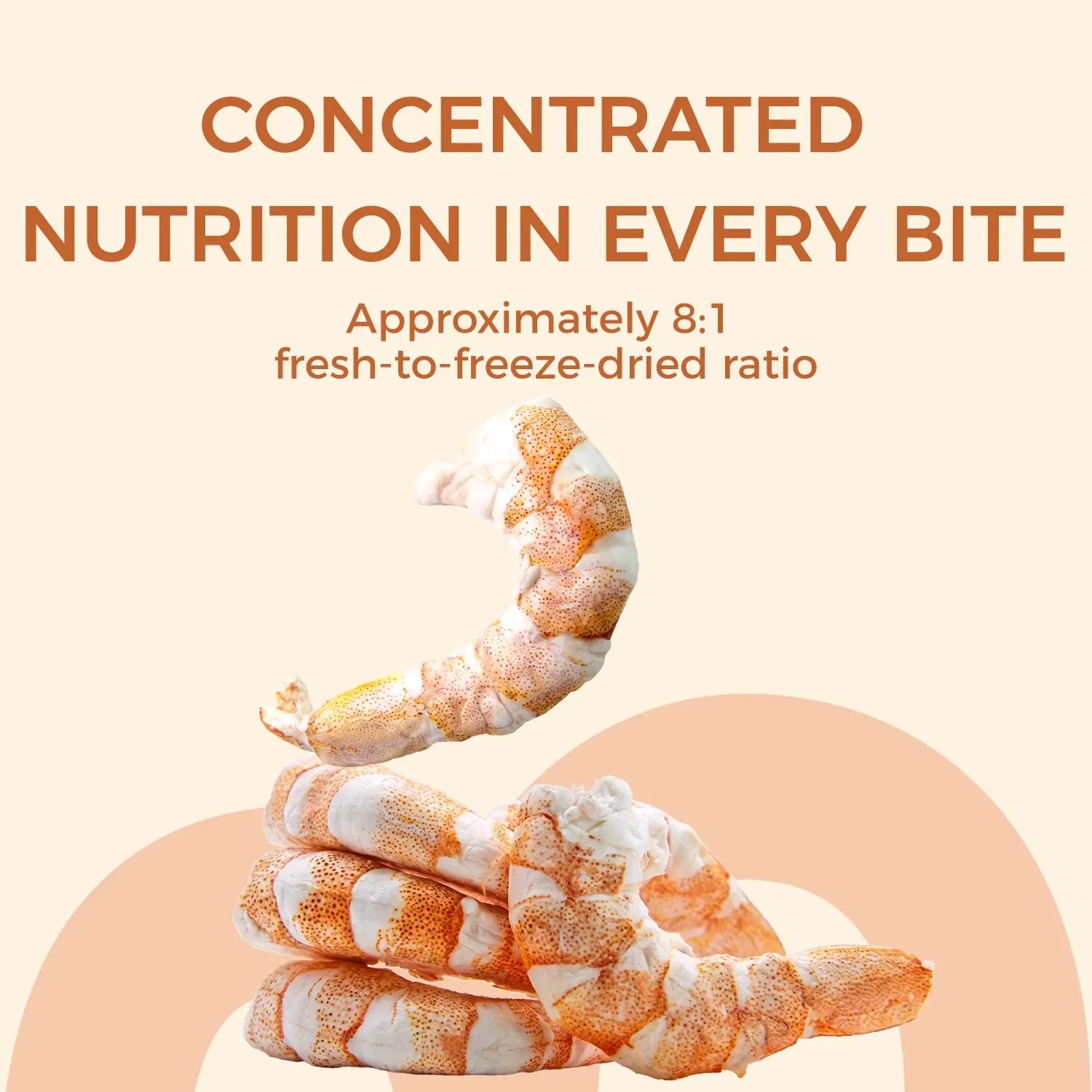 Freeze-Dried Whole White Shrimp – Single-Ingredient High-Protein Treats for Cats &amp; Dogs