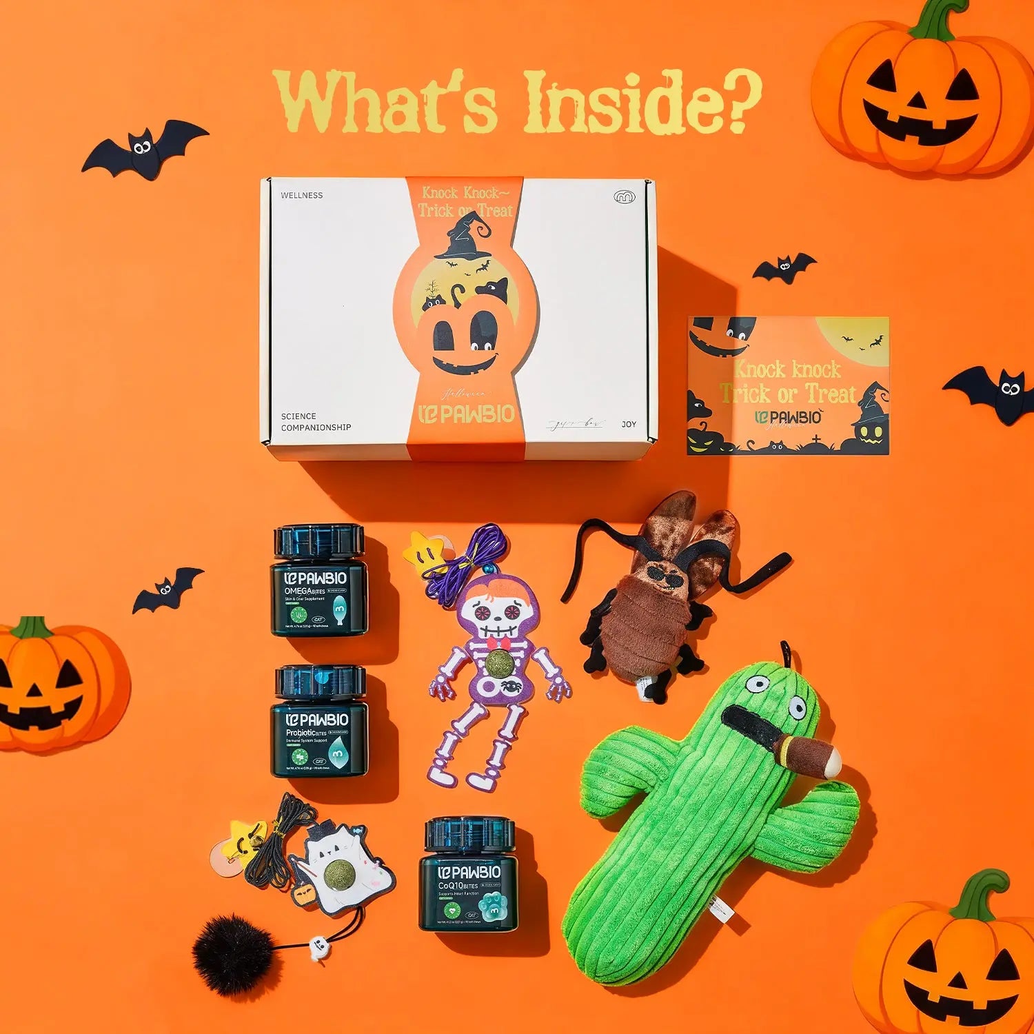 Halloween Gift Box Pawbio｜Nutritional supplement kit for your furry friends