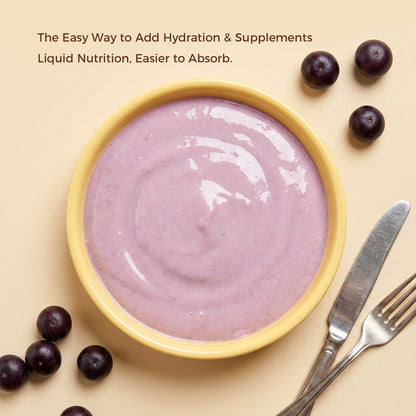 Acai Superfood Mousse 🫐 Digestive Support for Pets (12 Cups) | Tasty Goat Cheese