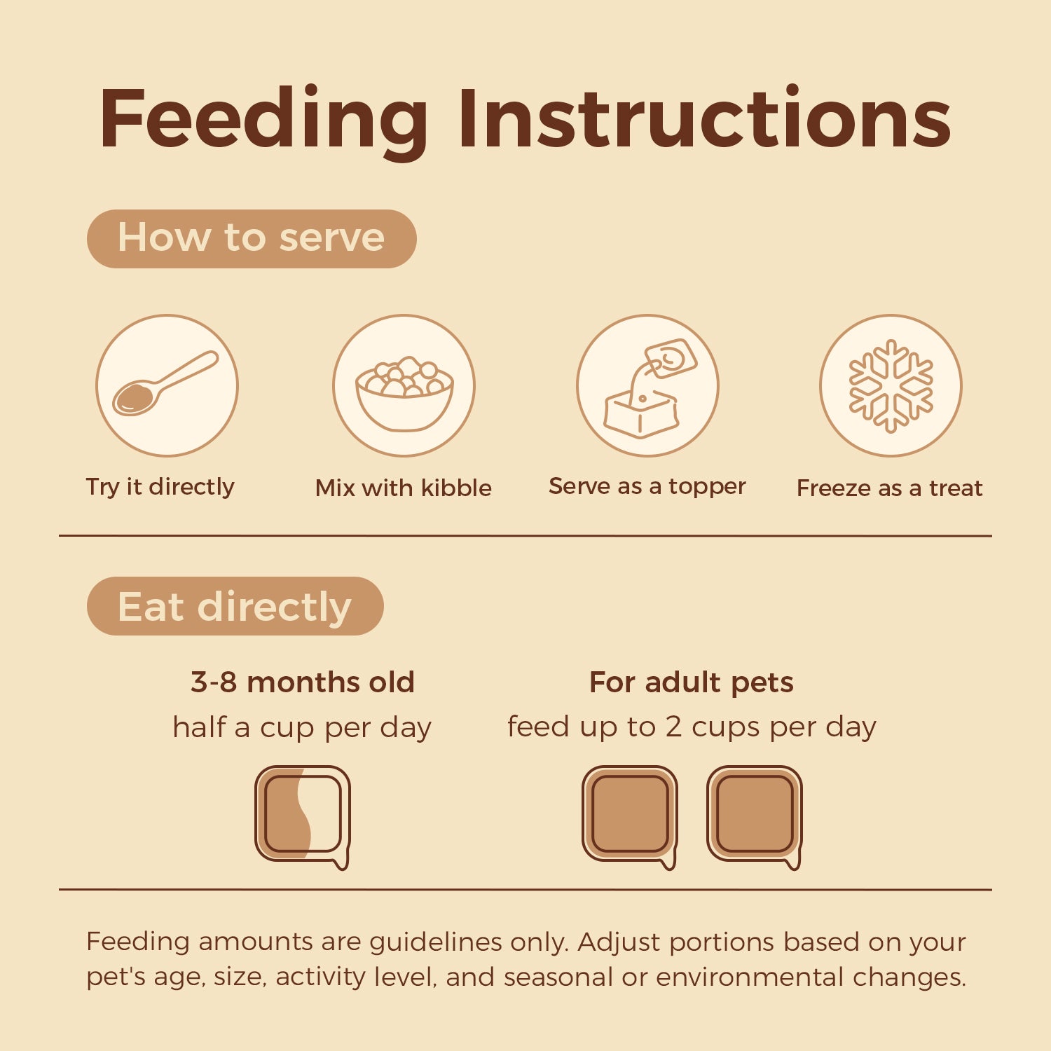 Acai Superfood Mousse 🫐 Digestive Support for Pets (12 Cups) | Tasty Goat Cheese