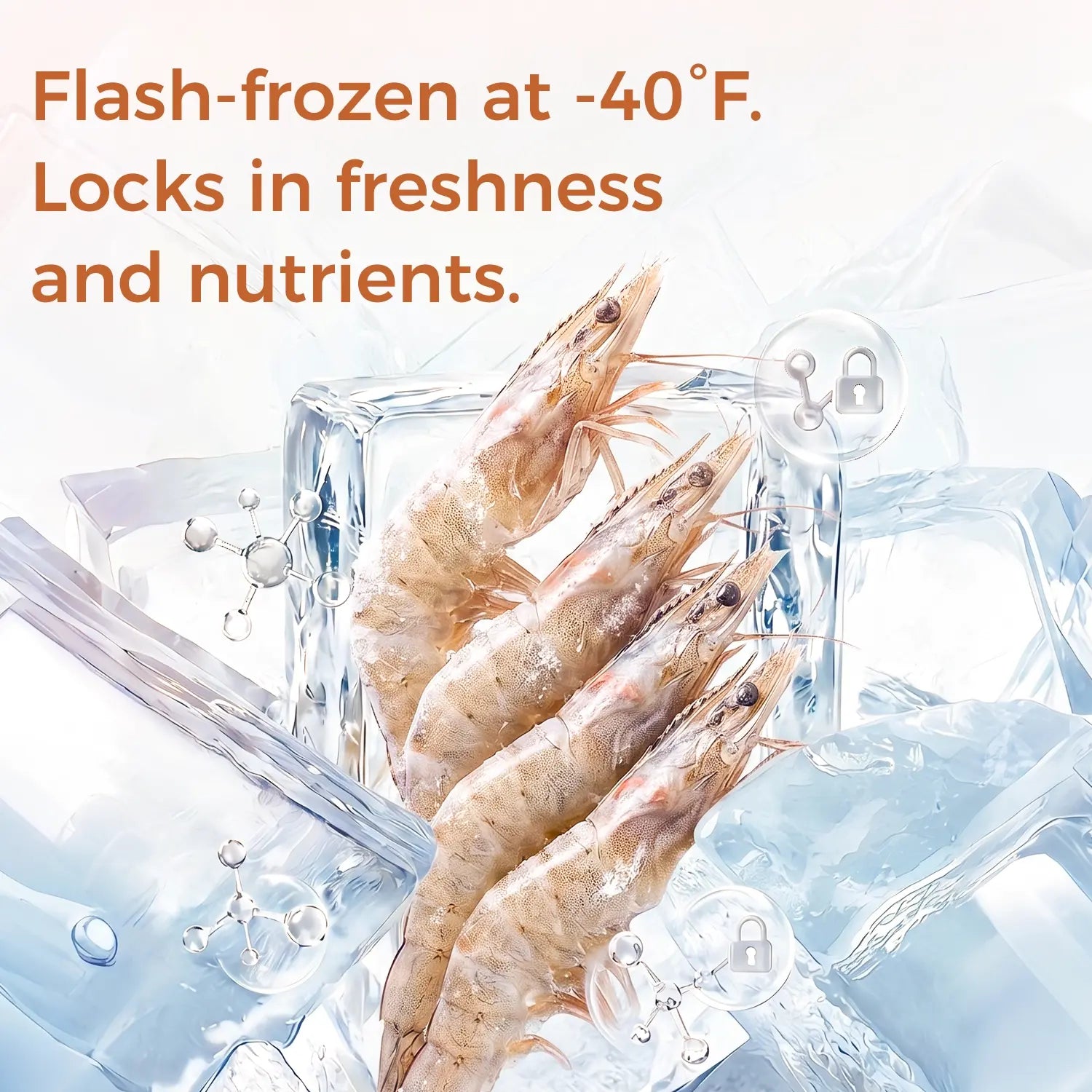 Freeze-Dried Whole White Shrimp – Single-Ingredient High-Protein Treats for Cats &amp; Dogs