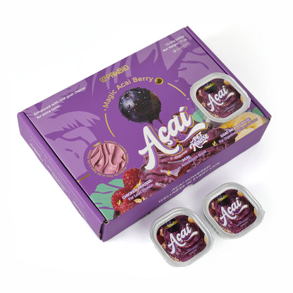 Acai Superfood Mousse 🫐 Digestive Support for Pets (12 Cups) | Tasty Goat Cheese