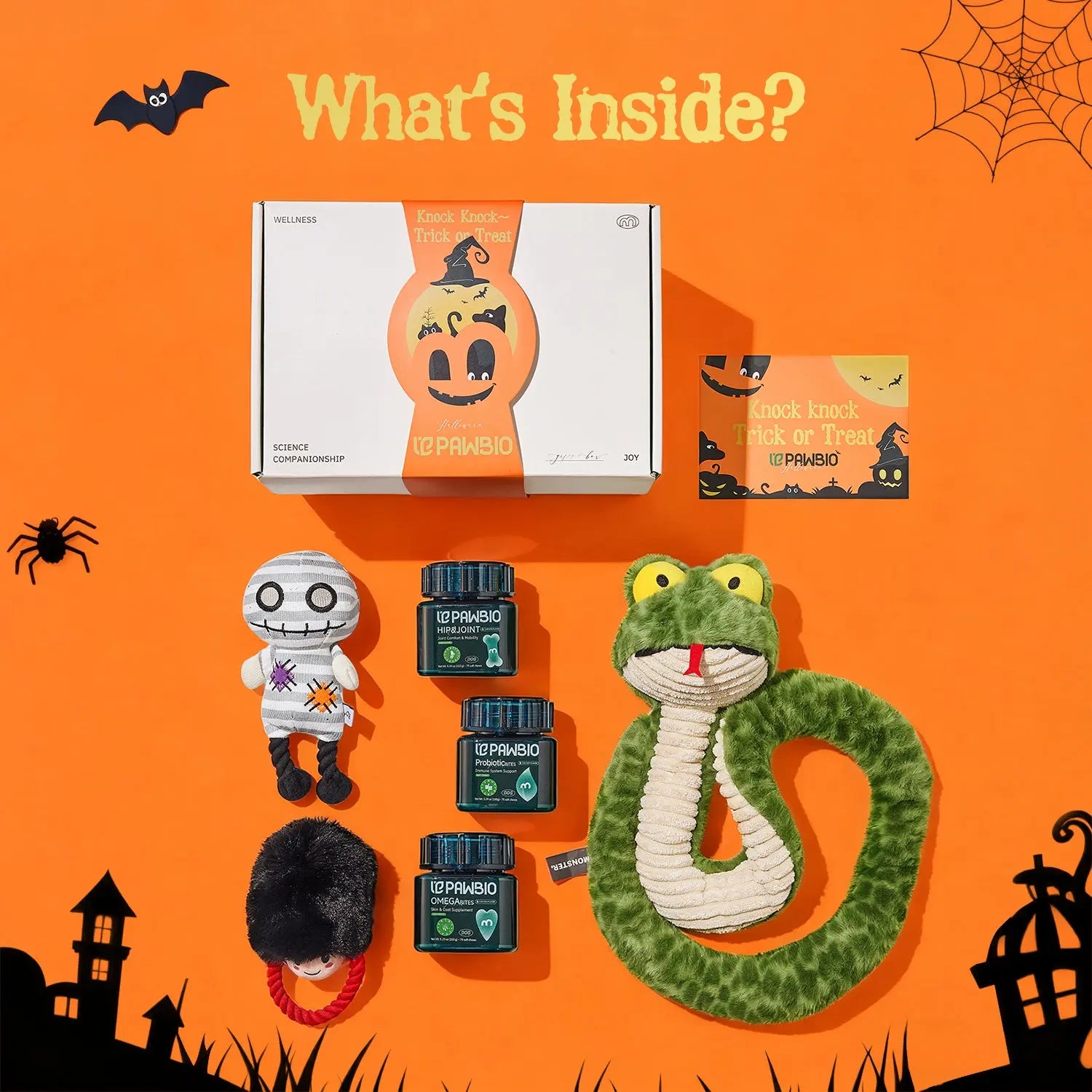 Halloween Gift Box Pawbio｜Nutritional supplement kit for your furry friends