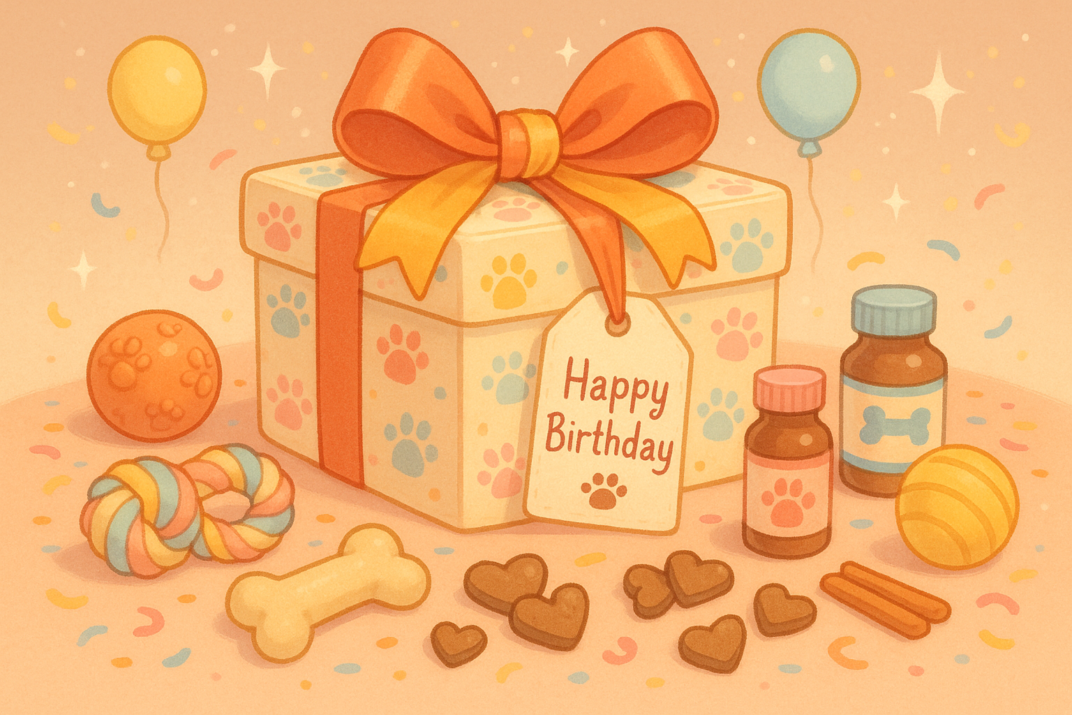 Furry Birthday Gift Box（Randomly）